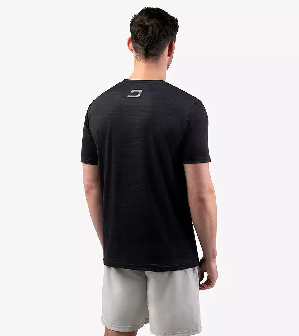 MEN'S MICRO SPORT T-SHIRT - BLACK