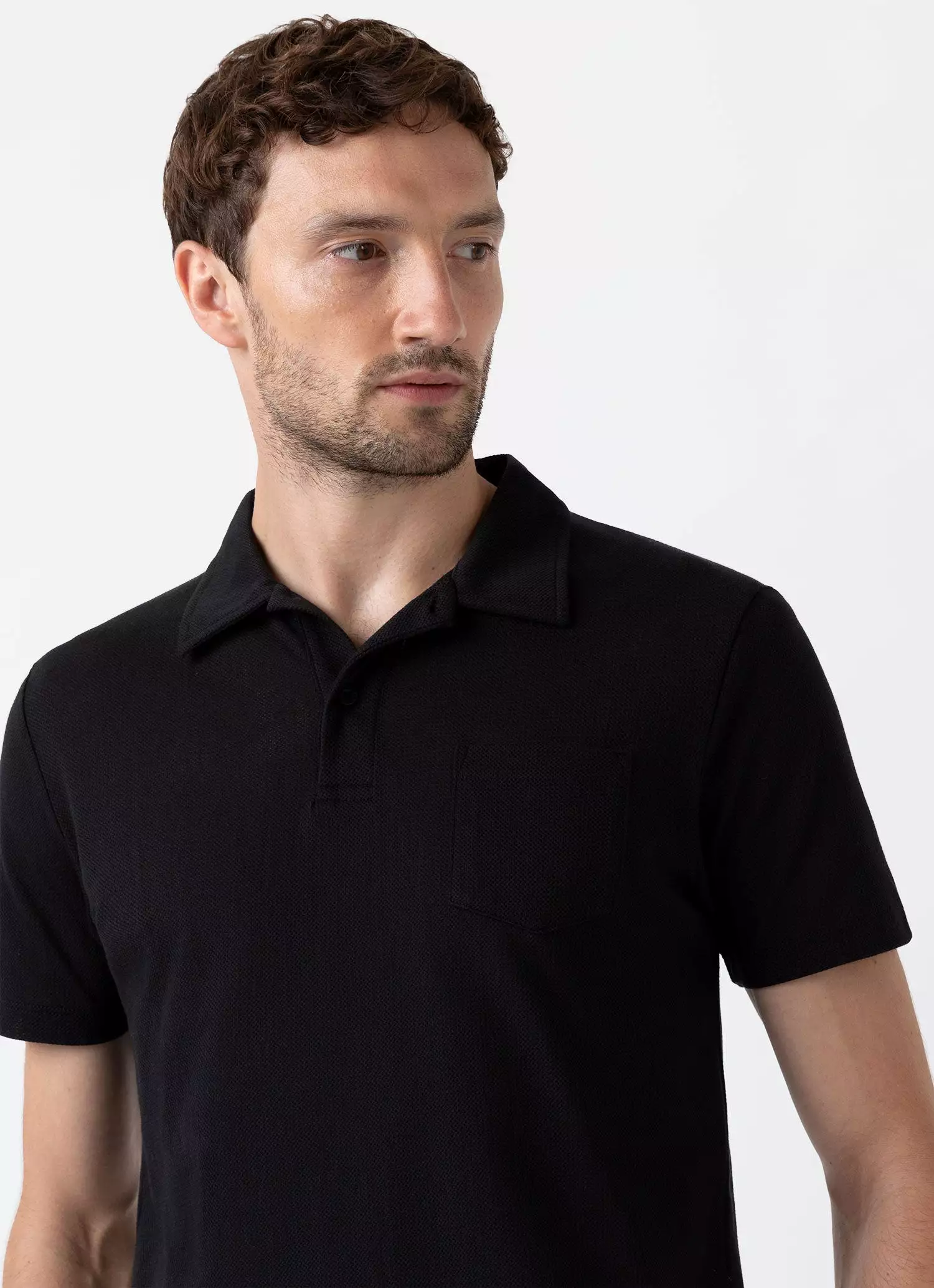 Men's Riviera Polo Shirt in Black