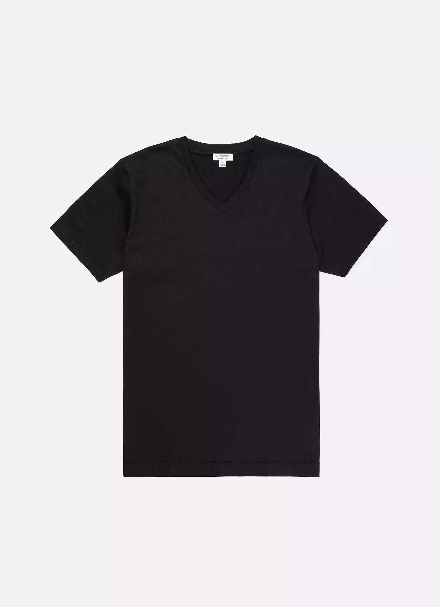 Men's Riviera V-neck T-shirt in Black