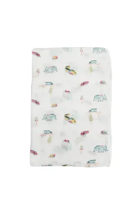 Muslin Swaddle, All Aboard