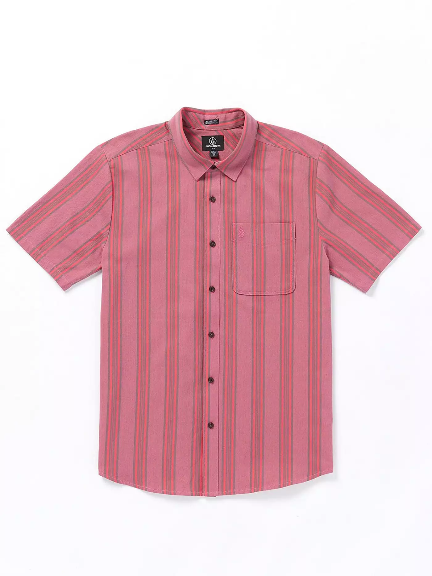 Newbar Stripe Short Sleeve Buttondown Shirt