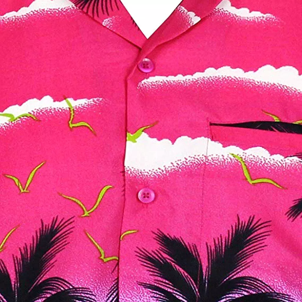 Palm Tree Hawaiian Shirt For Men