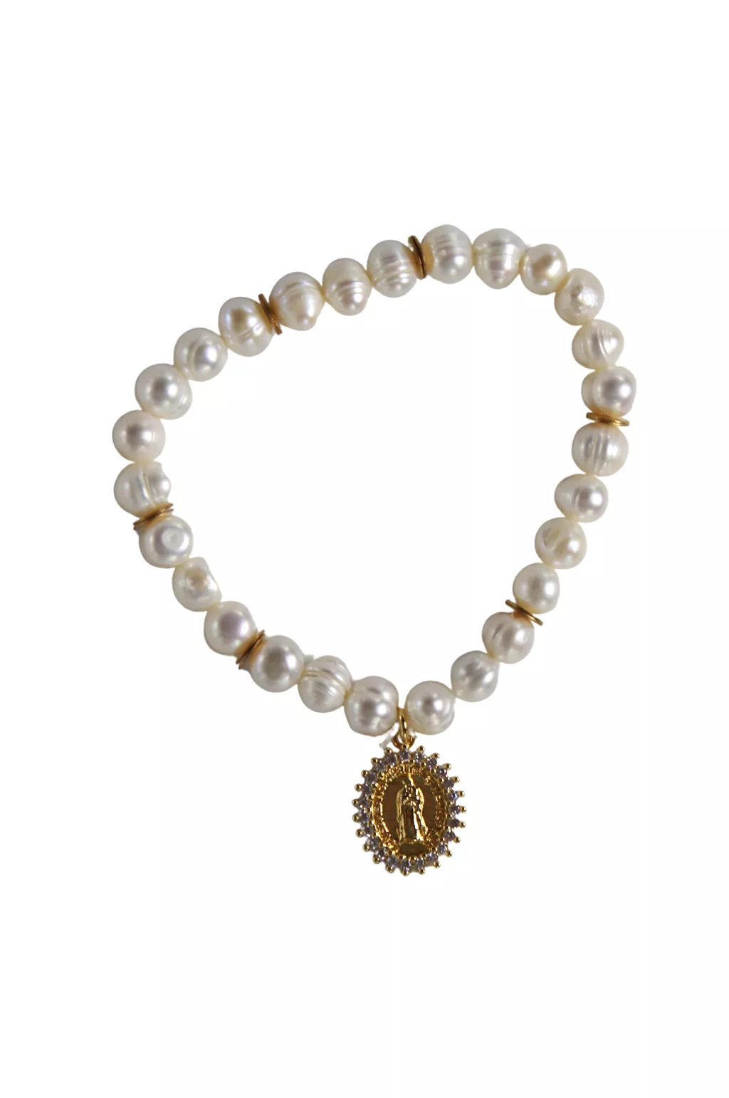 Pearl Mary Bracelet by Annie Claire Designs