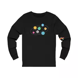 Planets Unisex Jersey Long Sleeve T-Shirt