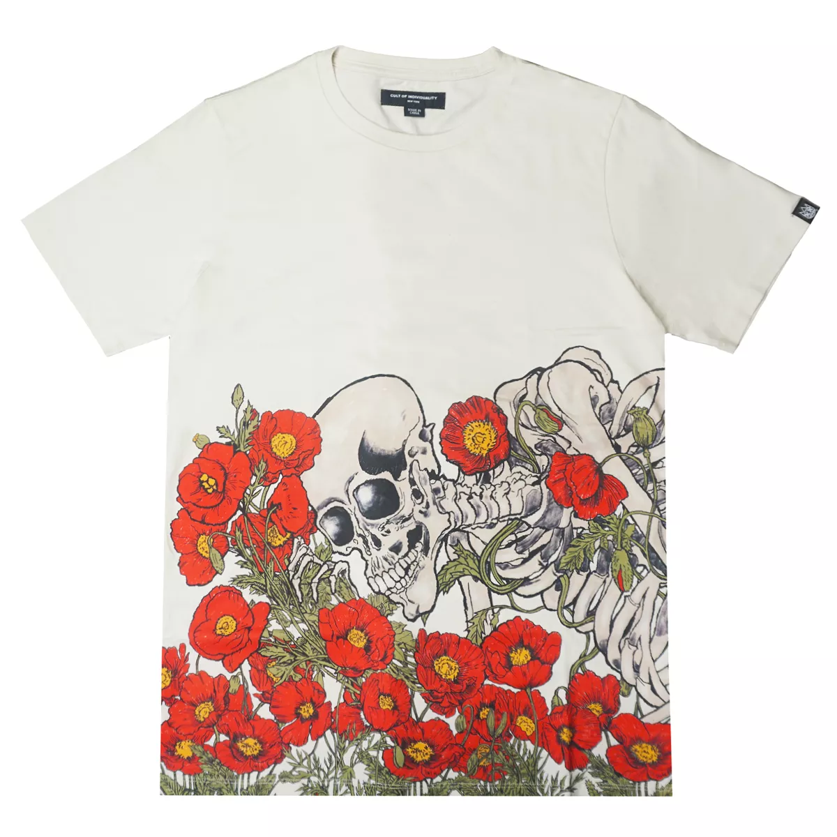 Poppy Tee (Cream) /D14