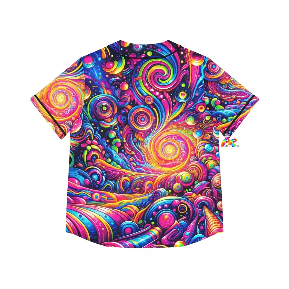 Pride Nebula Women's Baseball Jersey