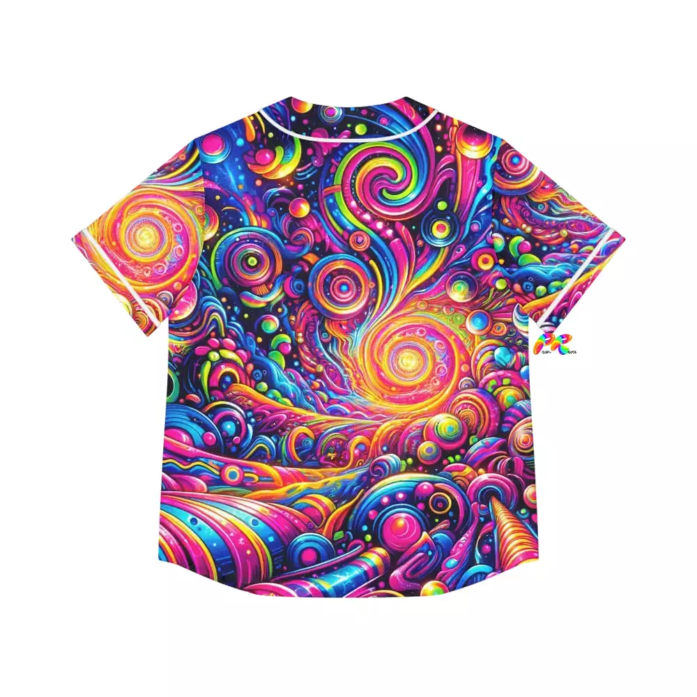 Pride Nebula Women's Baseball Jersey