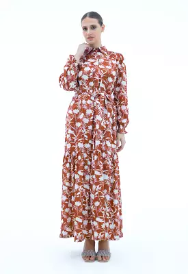 Printed Maxi Dress