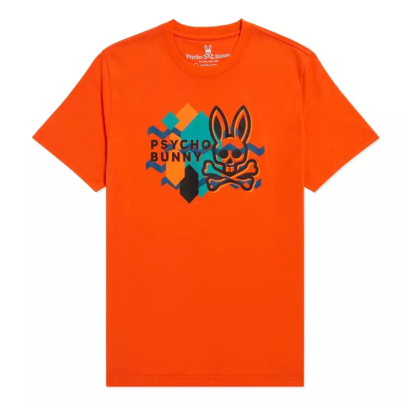 Psycho Bunny Everett Tee (Orange)