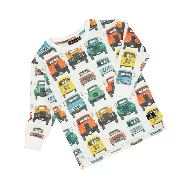 Rock Your Baby Convoy Long Sleeve Boxy Fit T'Shirt