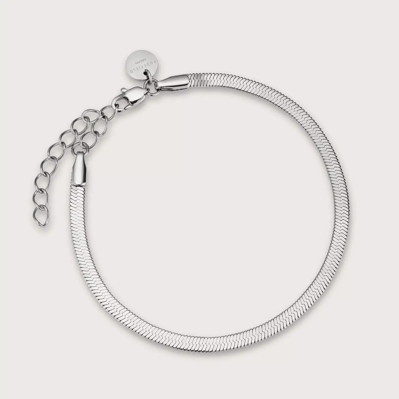 Rosefield Snake Bracelet - Silver