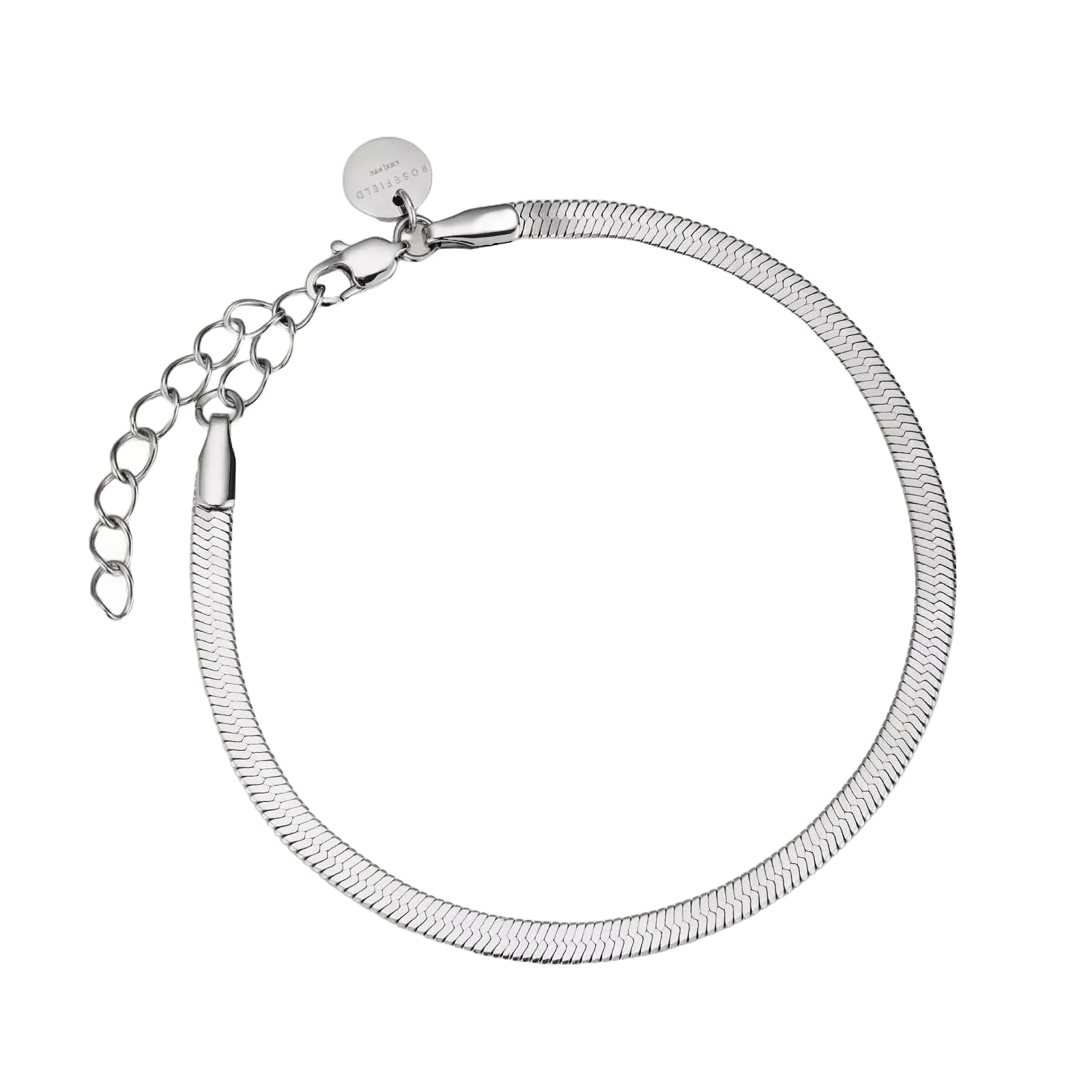 Rosefield Snake Bracelet - Silver