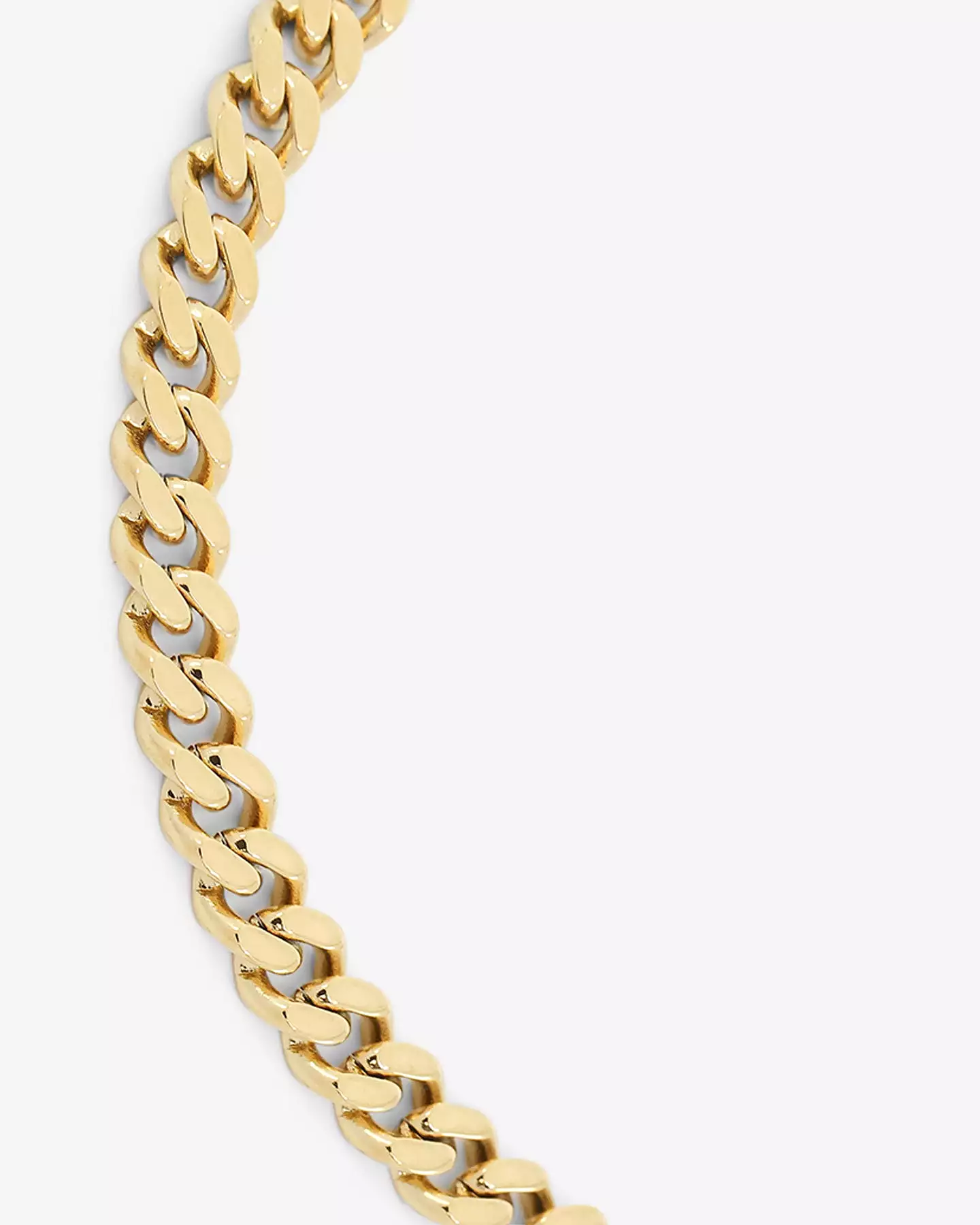 Saint Morta 5mm Cuban Bracelet Gold