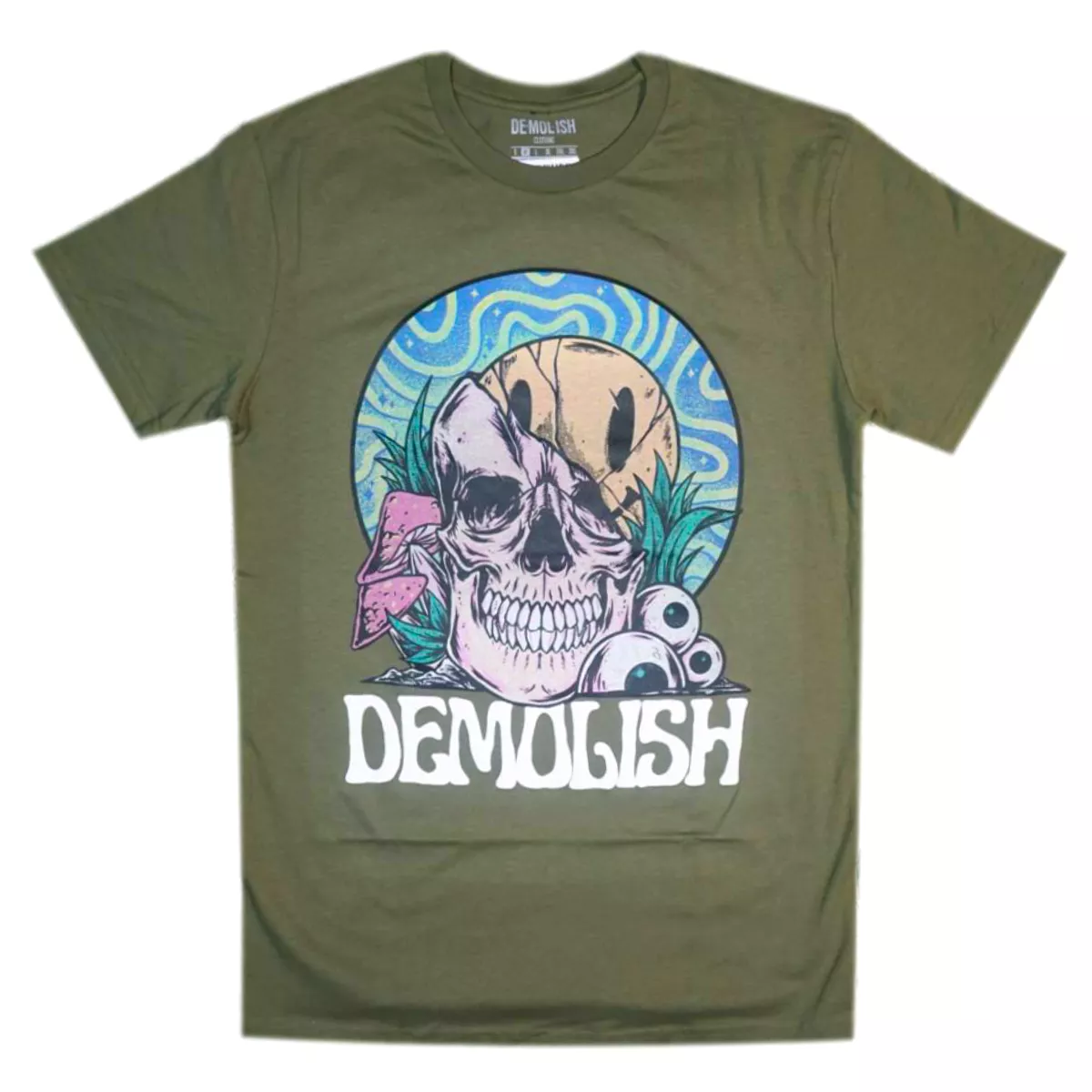 Skull Trip Tee (Army) /D16