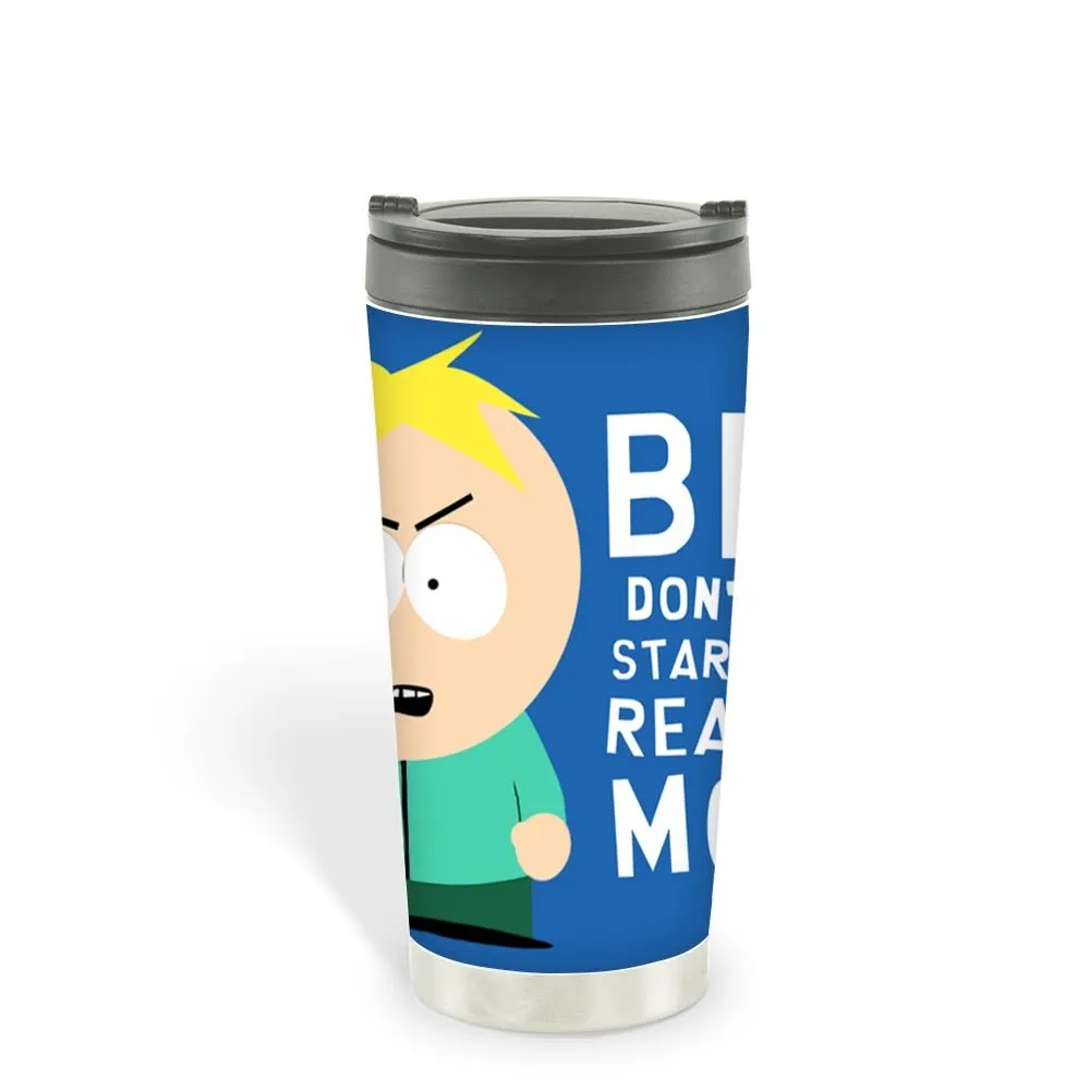 South Park Butters Make Real Money 16 oz Stainless Steel Thermal Travel Mug