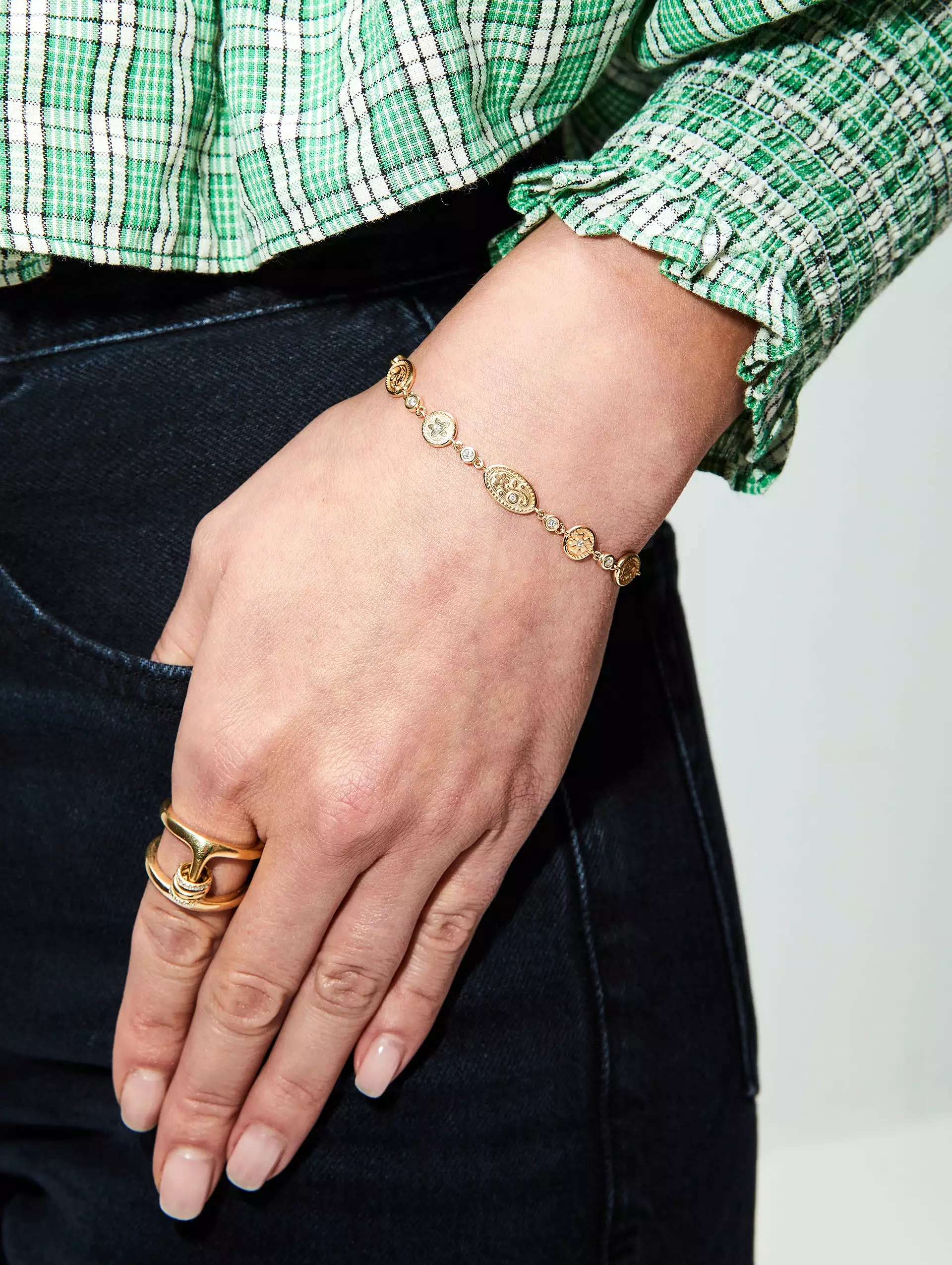 Southwestern Diamond Chain Bracelet