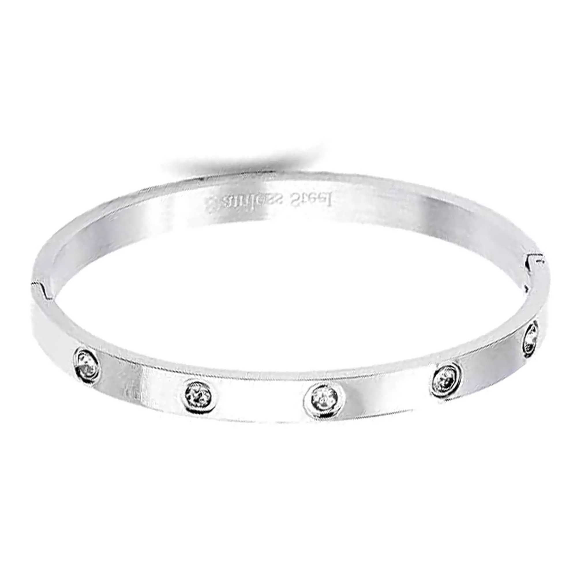 Stainless Steel Cubic Metal Bracelet