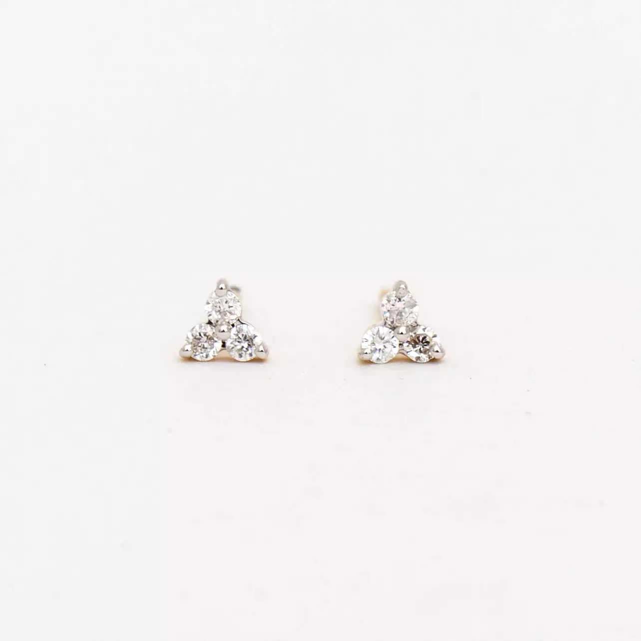 Super Tiny Diamond Cluster Studs