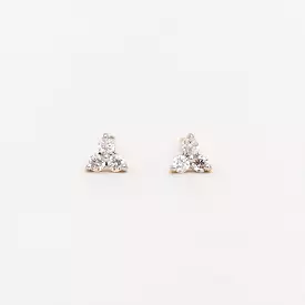 Super Tiny Diamond Cluster Studs