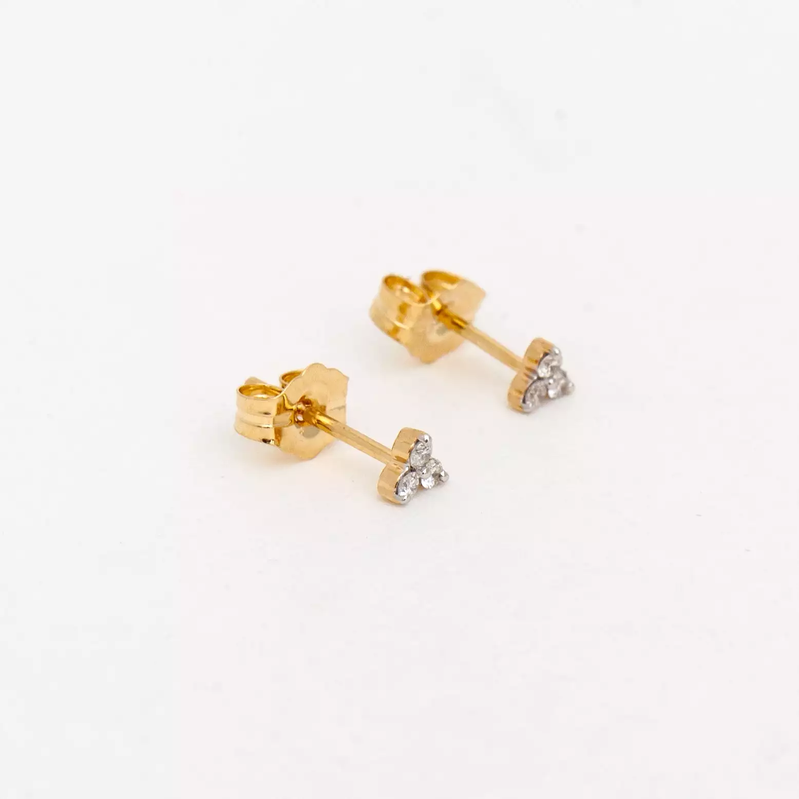 Super Tiny Diamond Cluster Studs