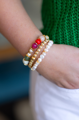 The Phoebe Bracelet Stack by Annie Claire Designs