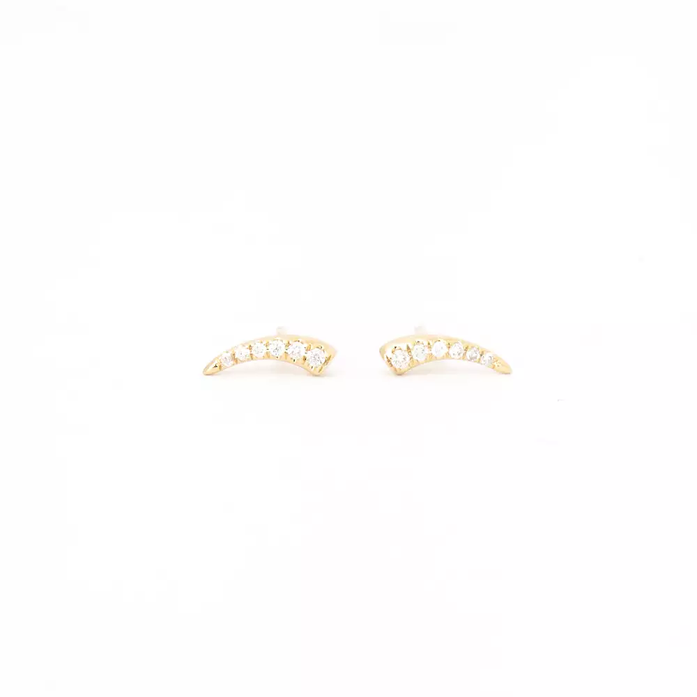 Thorn Pavé Studs