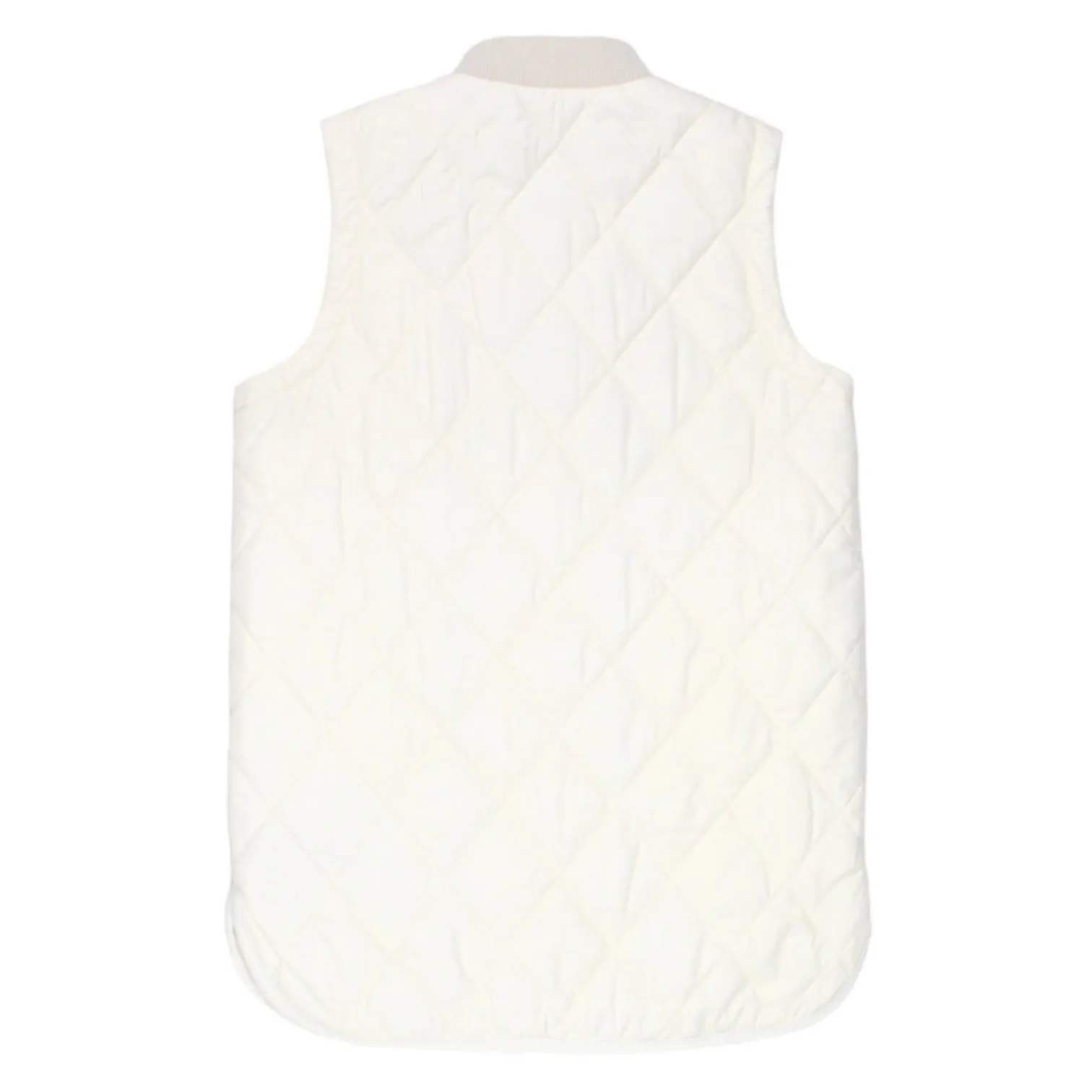 Tommy Hilfiger Cream Quilted Gilet