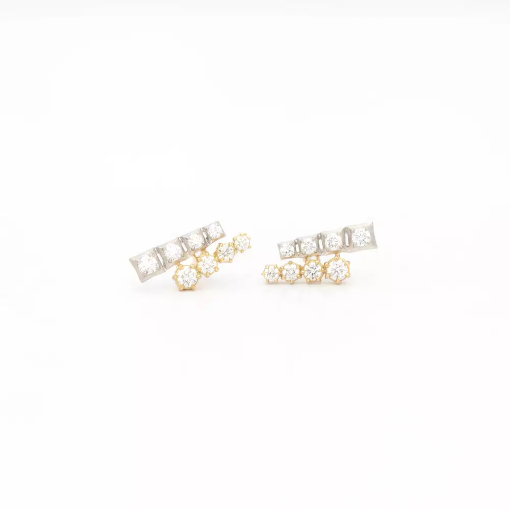 Two-Tone Harlow Studs