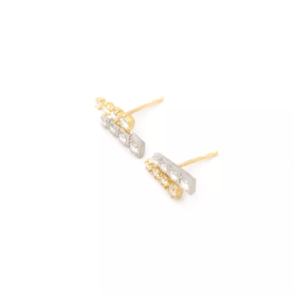 Two-Tone Harlow Studs