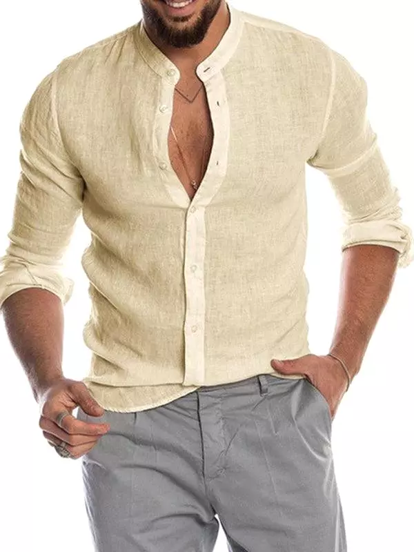 Vienna Linen Shirt for Men