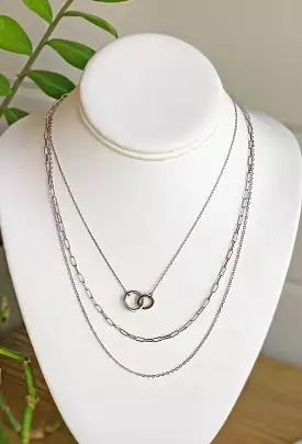 Why Not Silver Chain Necklace