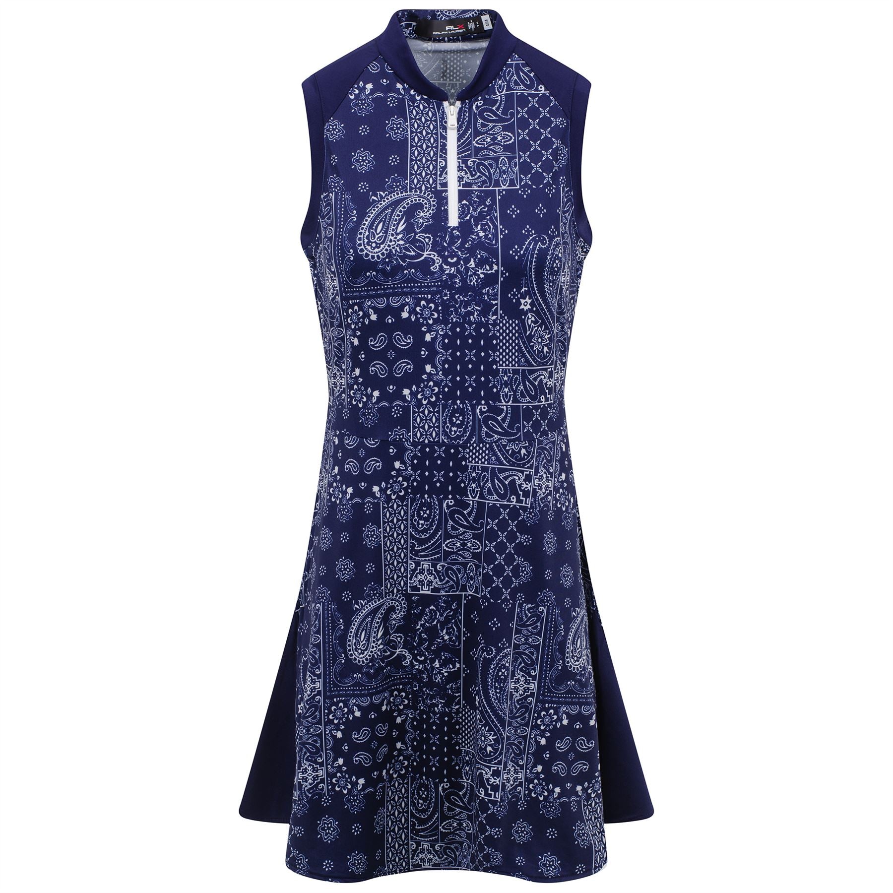 X TRENDYGOLF Womens Bandana Patchwork Sleeveless Dress - 2024